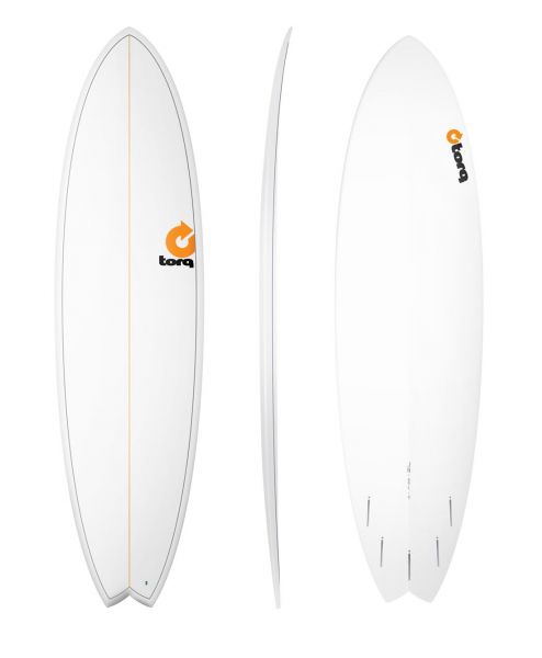 Surfboard TORQ Epoxy TET 7.2 MOD Fish Pinlines